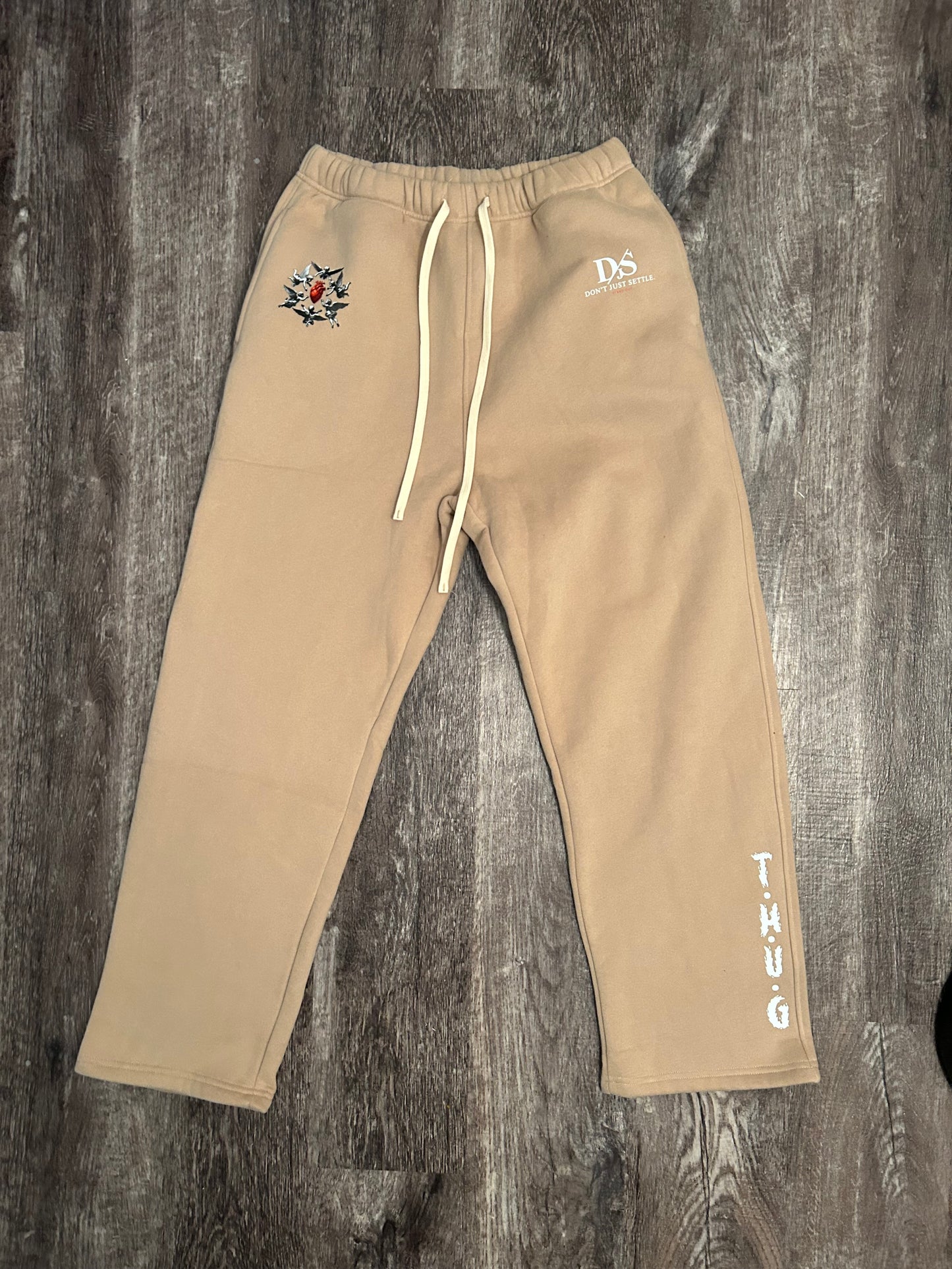 Tan T.H.U.G. Sweatsuit