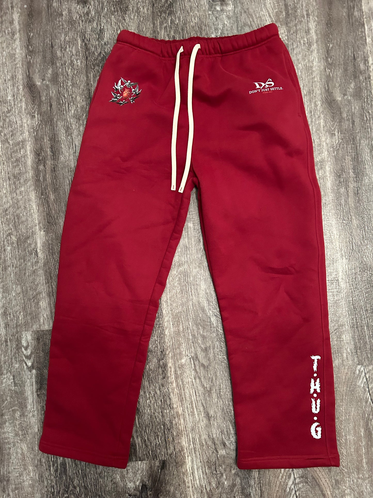 Burgundy T.H.U.G. Sweatsuit