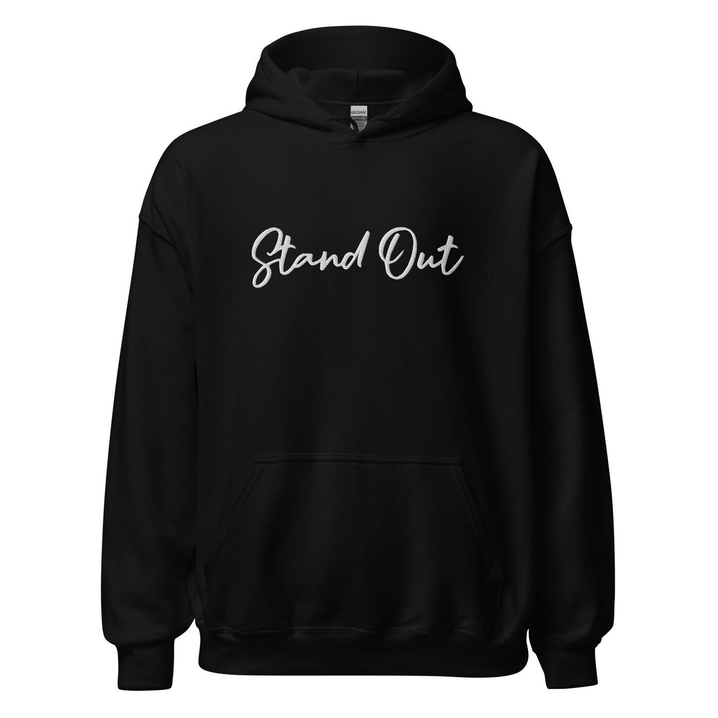 DJS Cursive Script StandOut  Hoodie