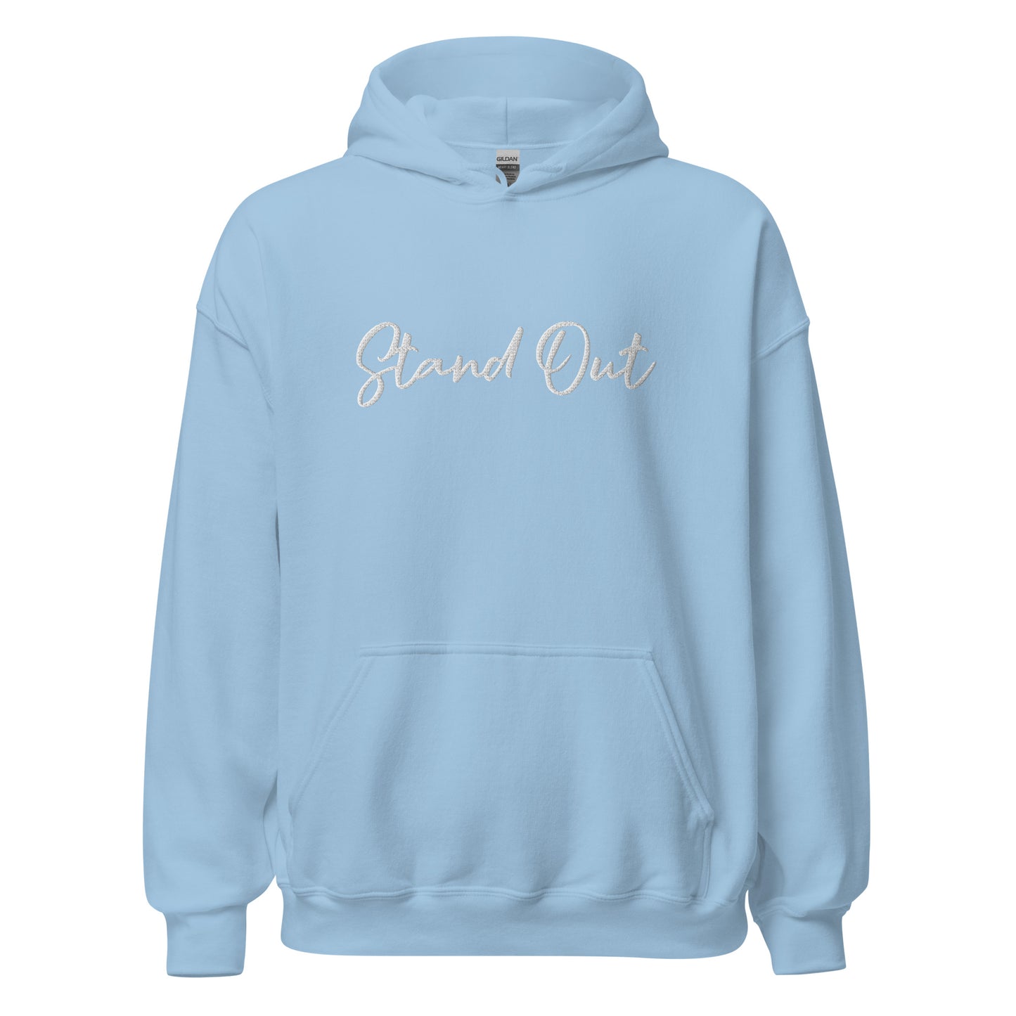 DJS Cursive Script StandOut  Hoodie