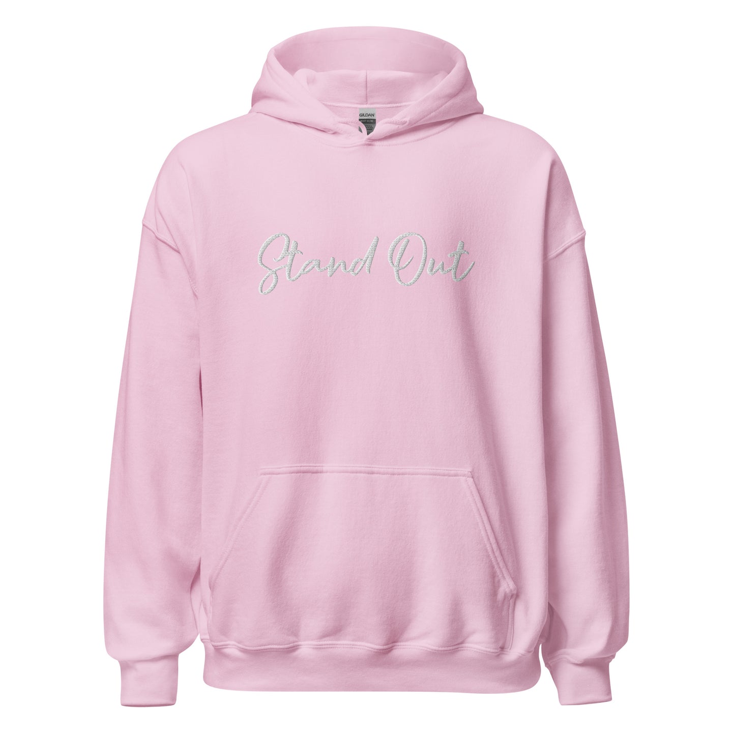 DJS Cursive Script StandOut  Hoodie