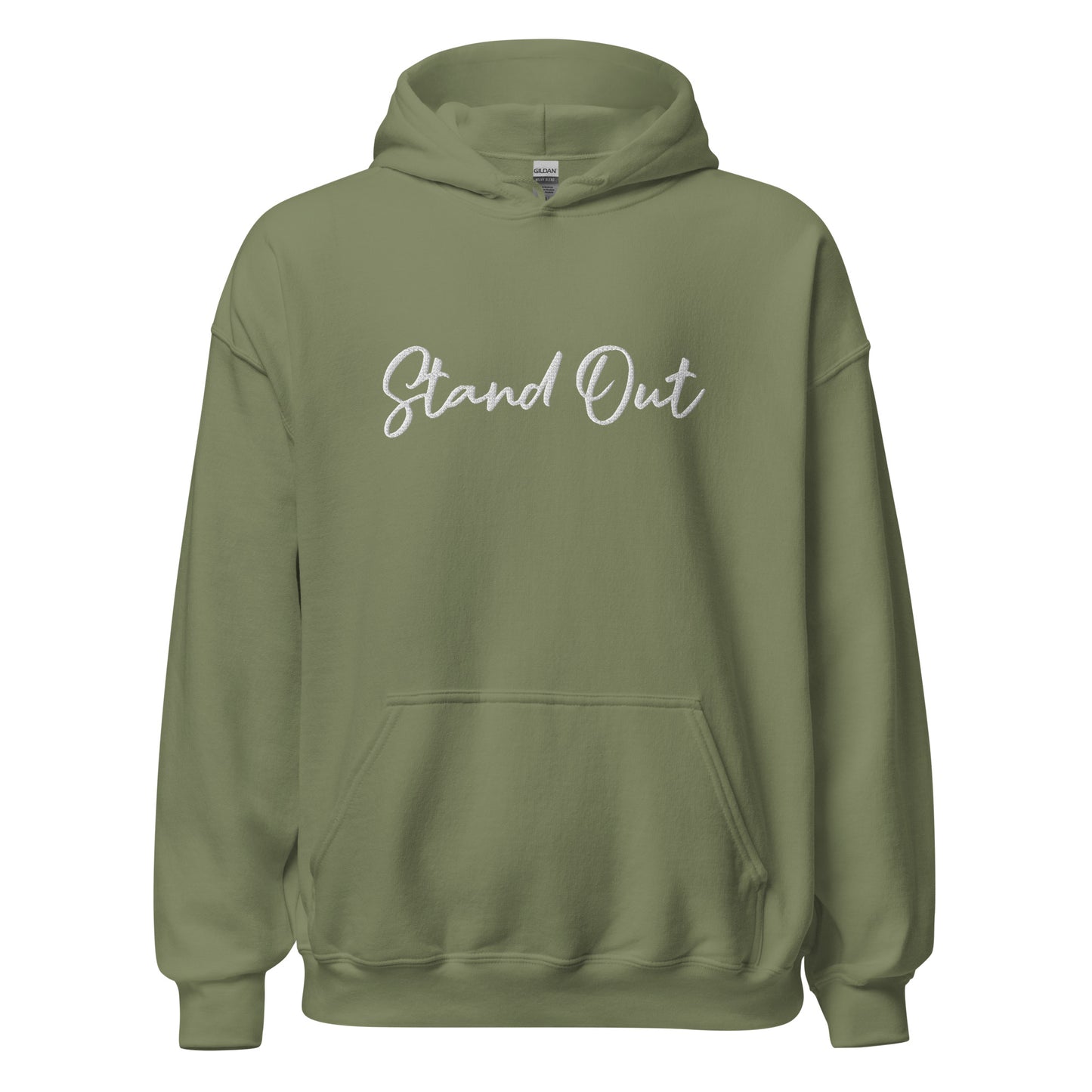 DJS Cursive Script StandOut  Hoodie