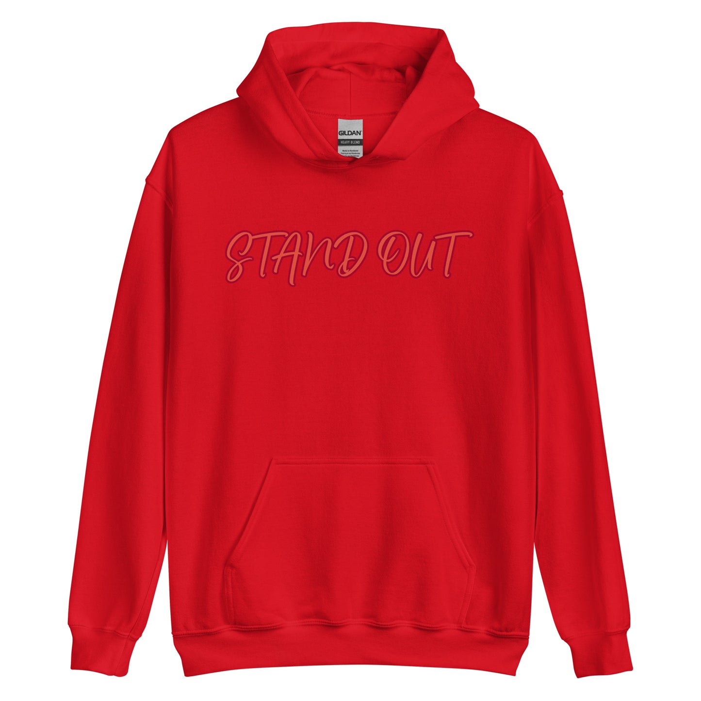 DJS Red "STANDOUT" Hoodie