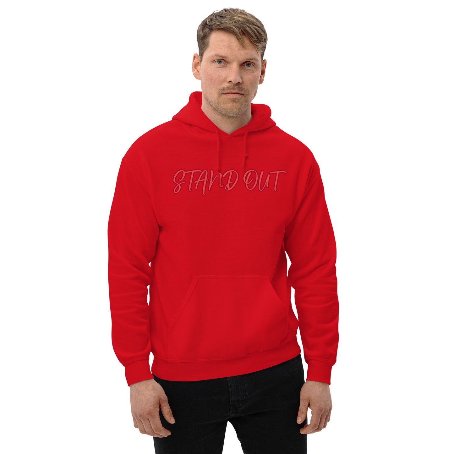 DJS Red "STANDOUT" Hoodie