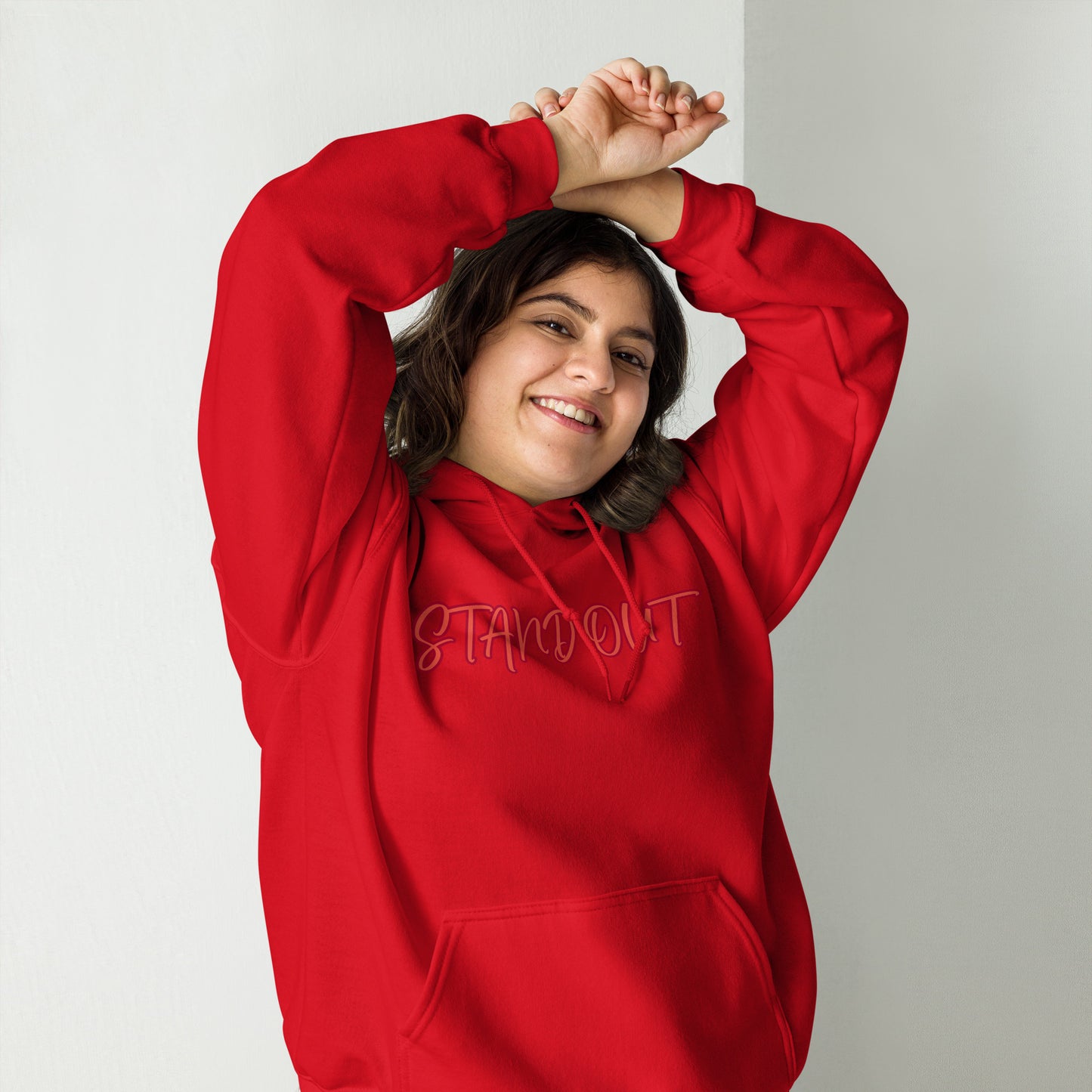 DJS Red "STANDOUT" Hoodie