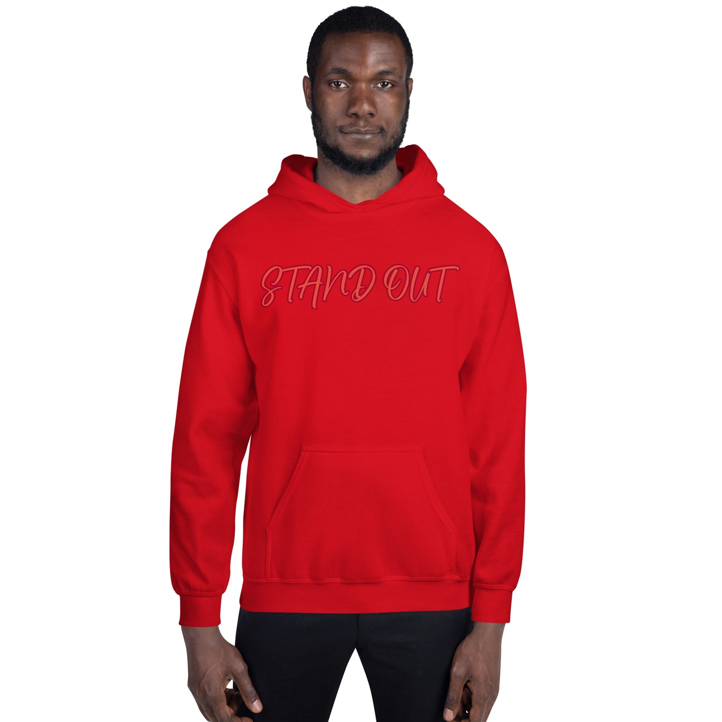 DJS Red "STANDOUT" Hoodie