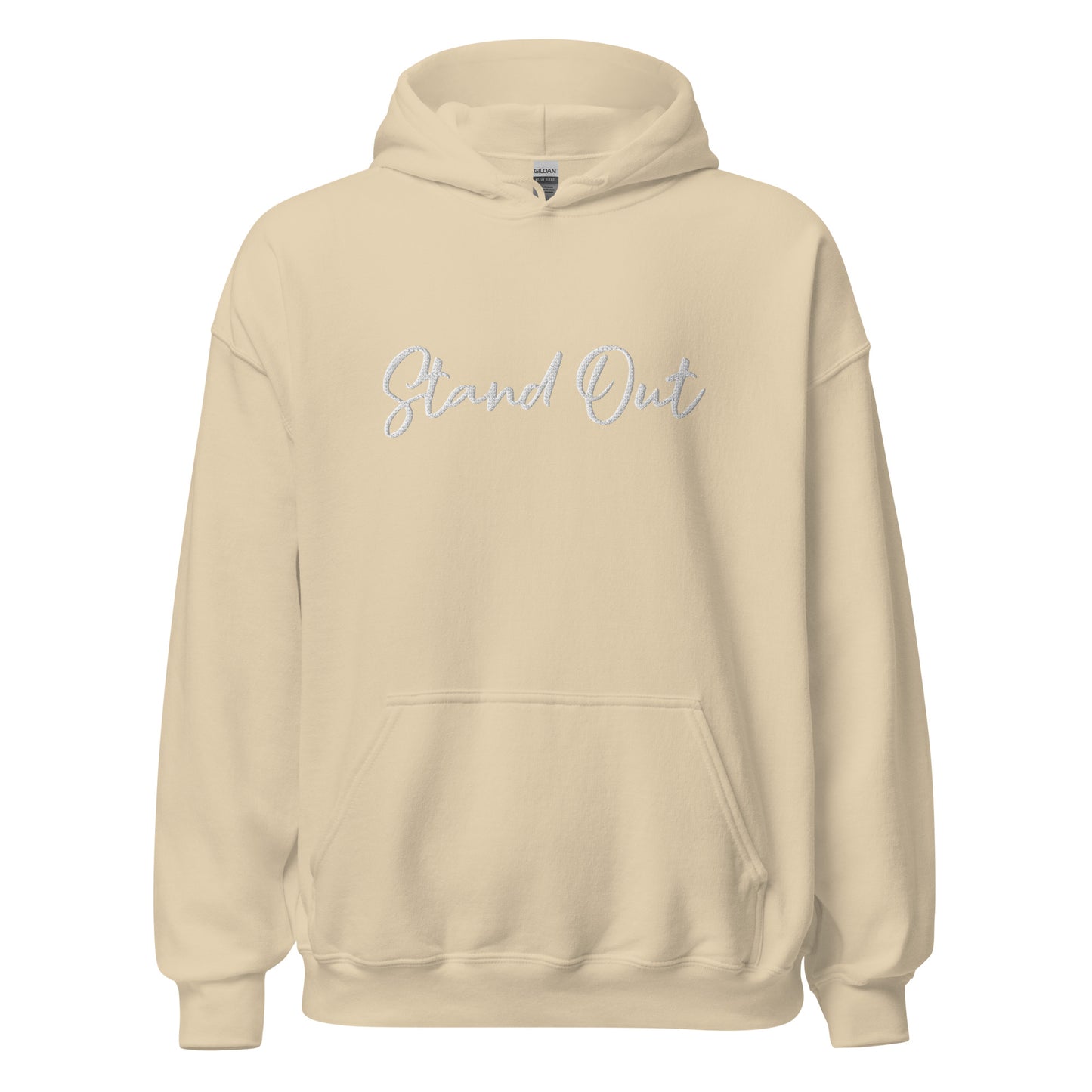 DJS Cursive Script StandOut  Hoodie