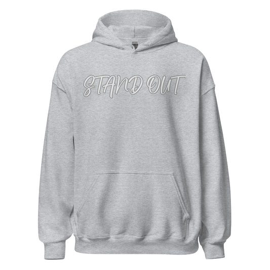 DJS Grey "STANDOUT" Hoodie