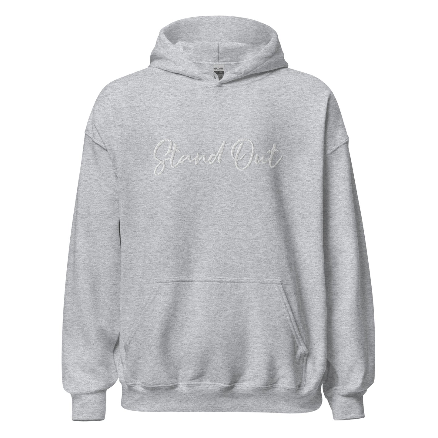 DJS Cursive Script StandOut  Hoodie